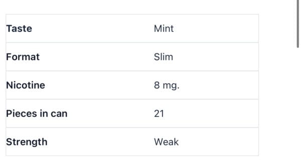 Velo Mint 8mg - Image 2